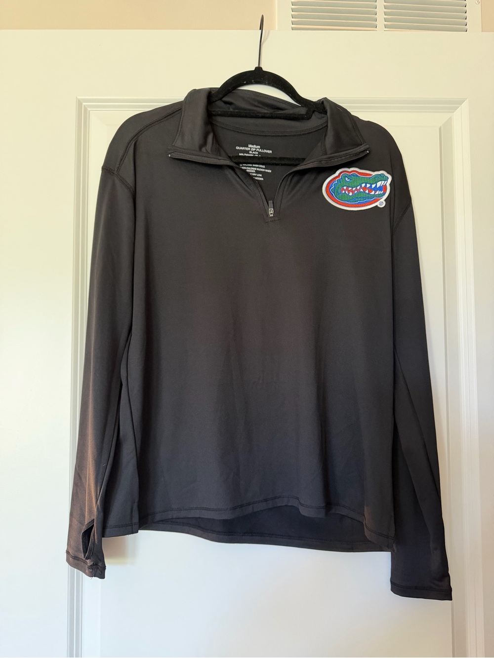 Florida Gators Black Quarter-Zip Pullover